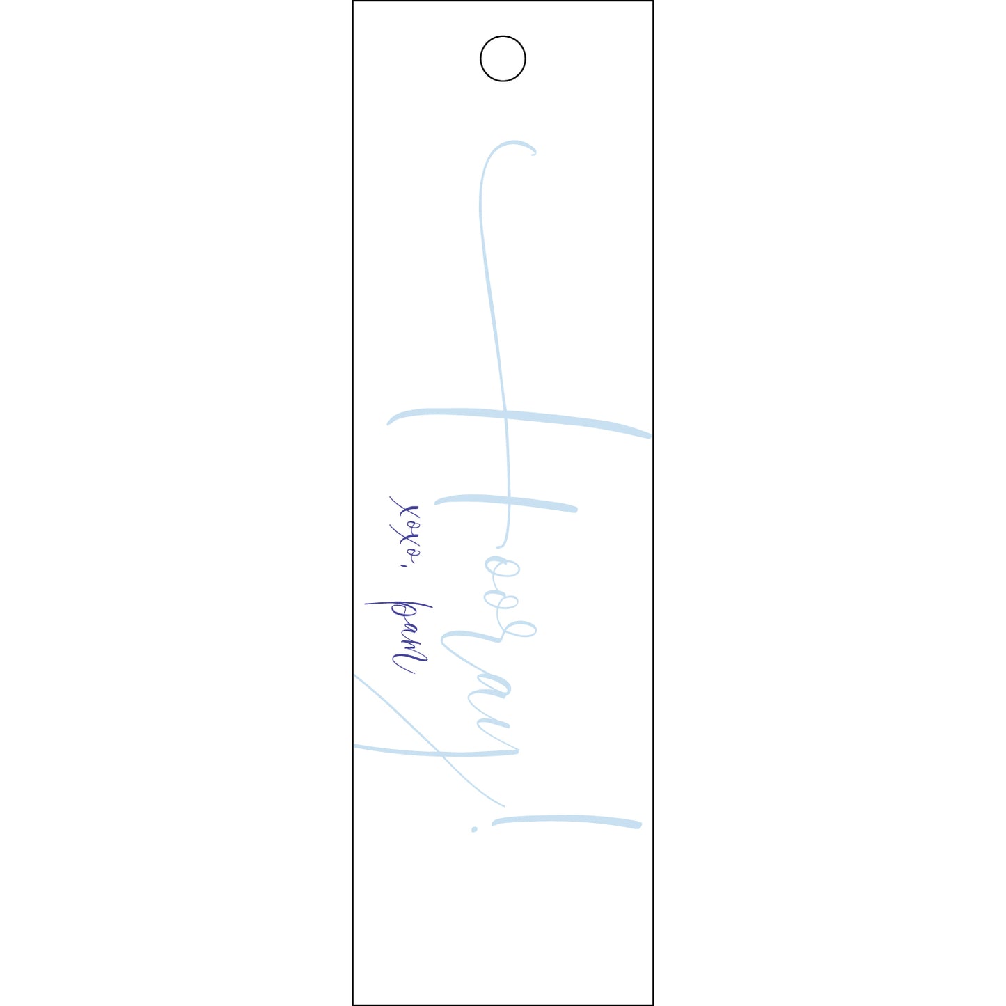 Personalized Gift Tag - T439