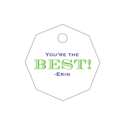 Personalized Gift Tag - T442