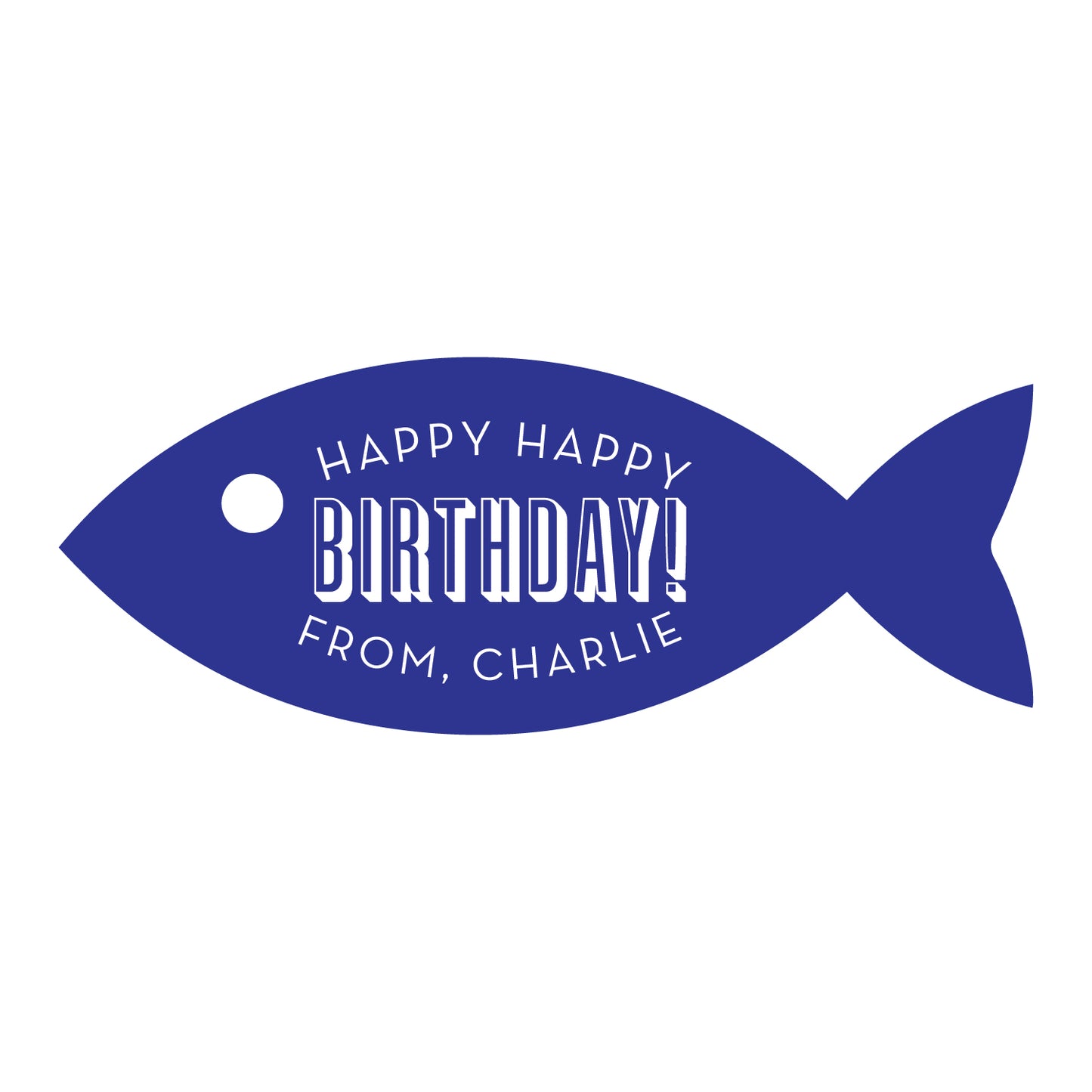 Personalized Gift Tag - T443