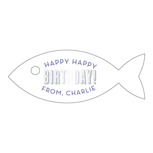 Personalized Gift Tag - T443