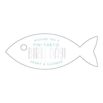 Personalized Gift Tag - T444