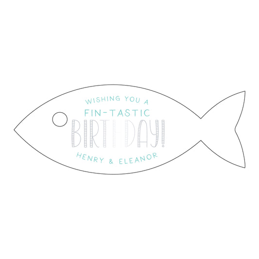 Personalized Gift Tag - T444