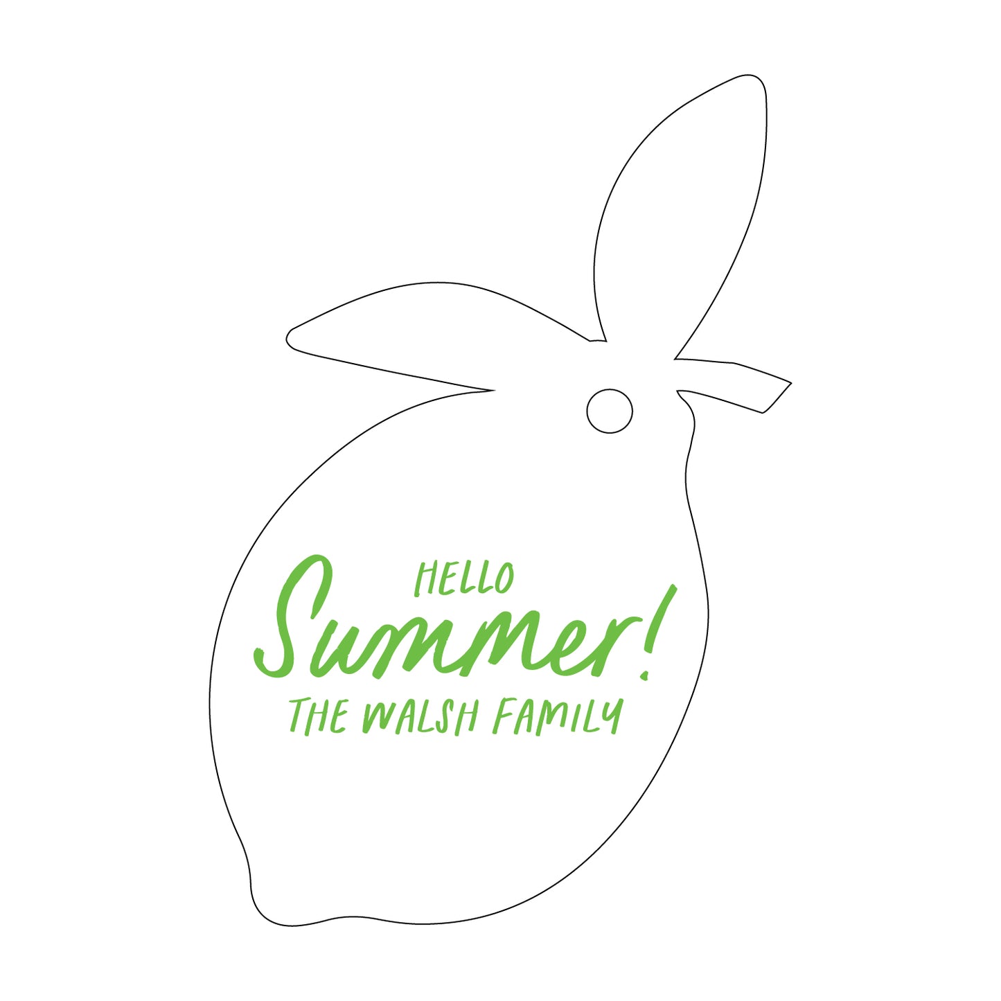 Personalized Gift Tag - T445