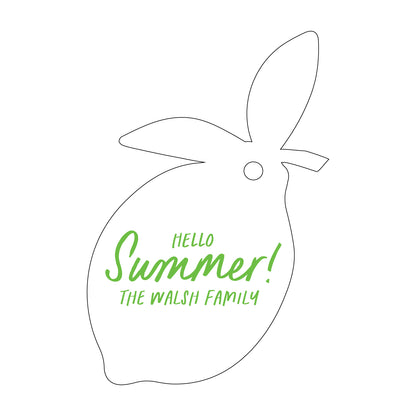 Personalized Gift Tag - T445