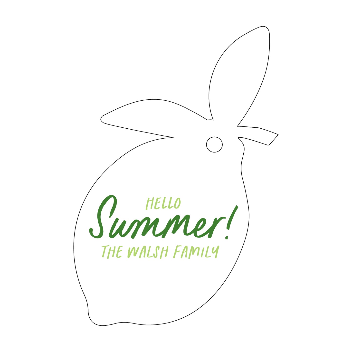 Personalized Gift Tag - T445