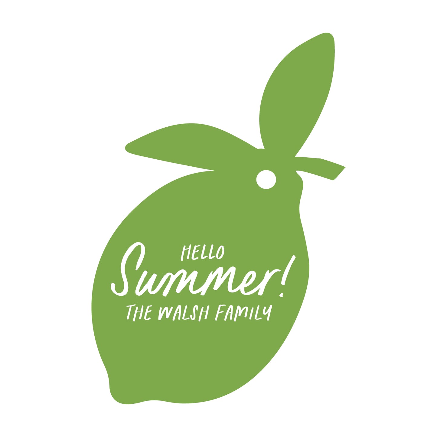 Personalized Gift Tag - T445