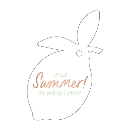 Personalized Gift Tag - T445