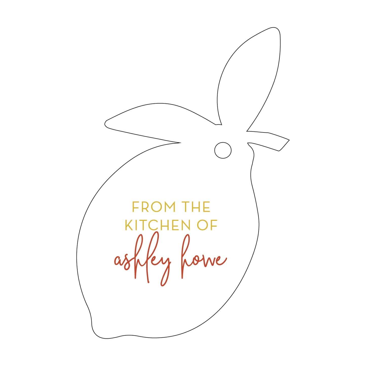 Personalized Gift Tag - 446