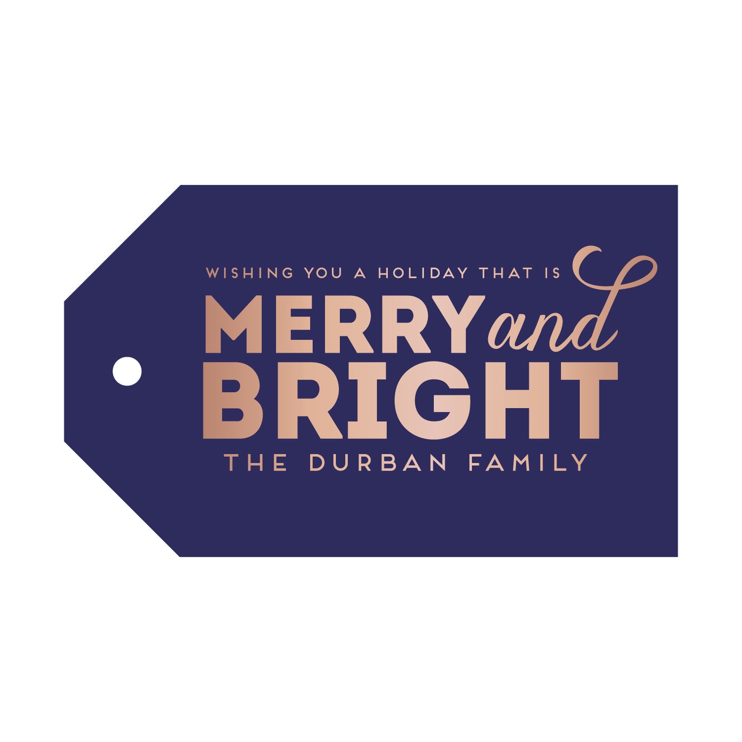 Personalized Gift Tag - T44