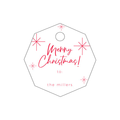 Personalized Gift Tag - T458