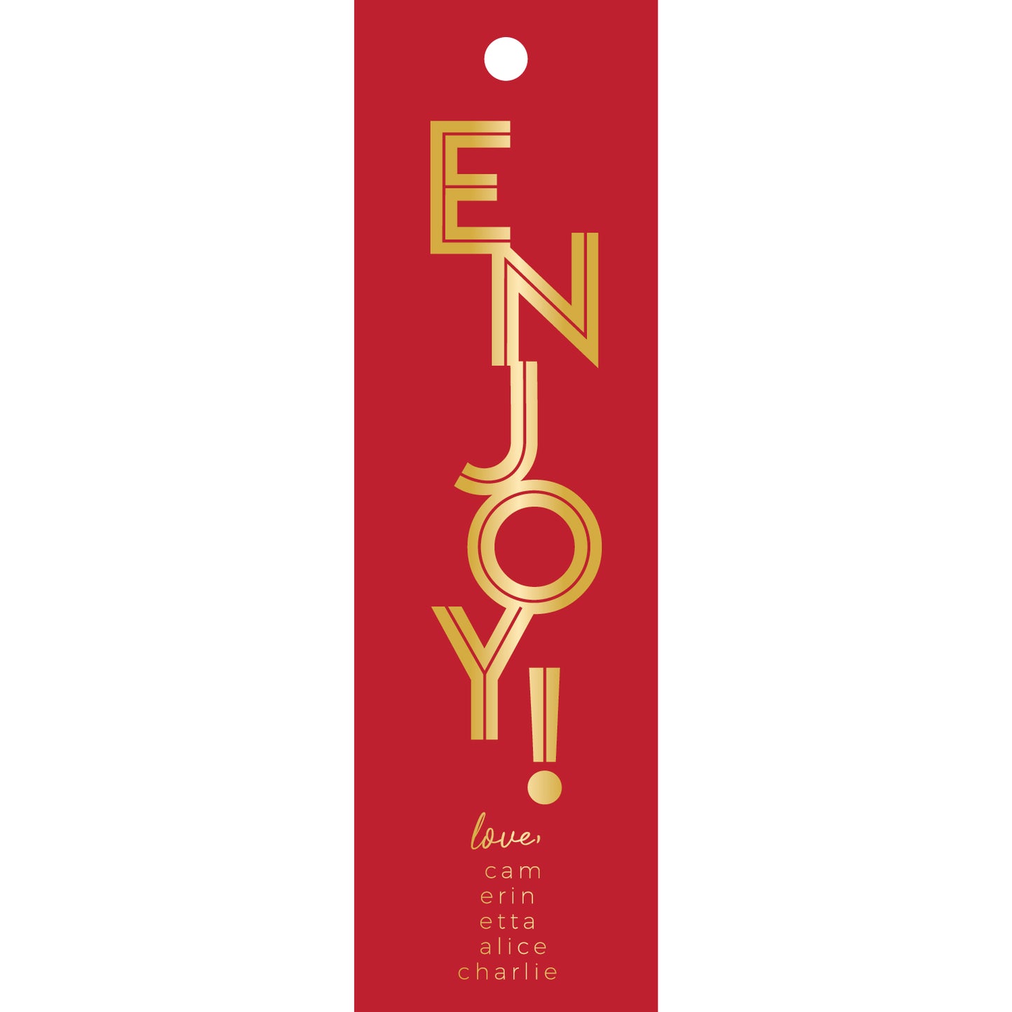 Personalized Gift Tag - 459