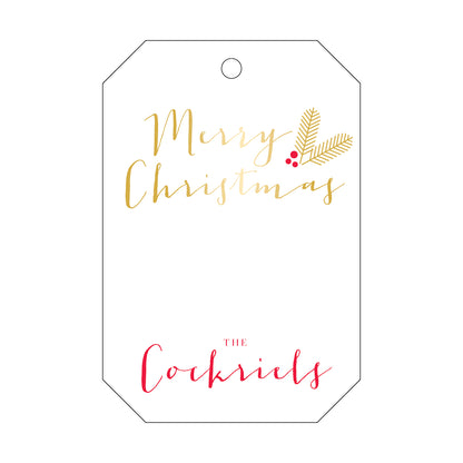Personalized Gift Tag - T45