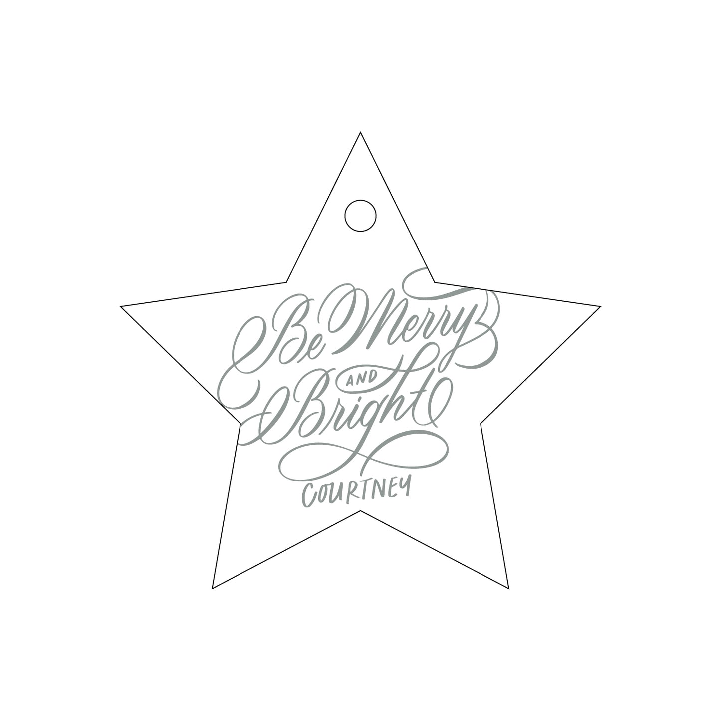 Personalized Gift Tag - T462