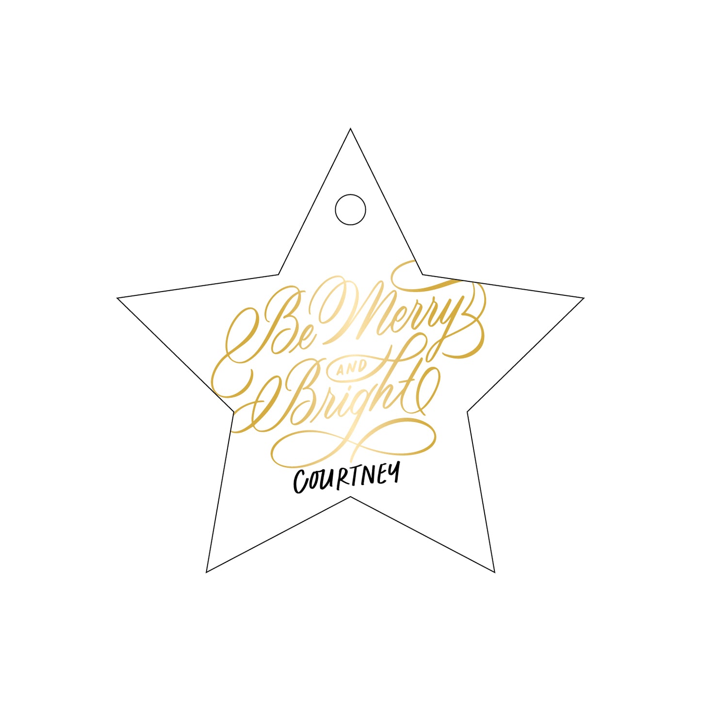 Personalized Gift Tag - T462