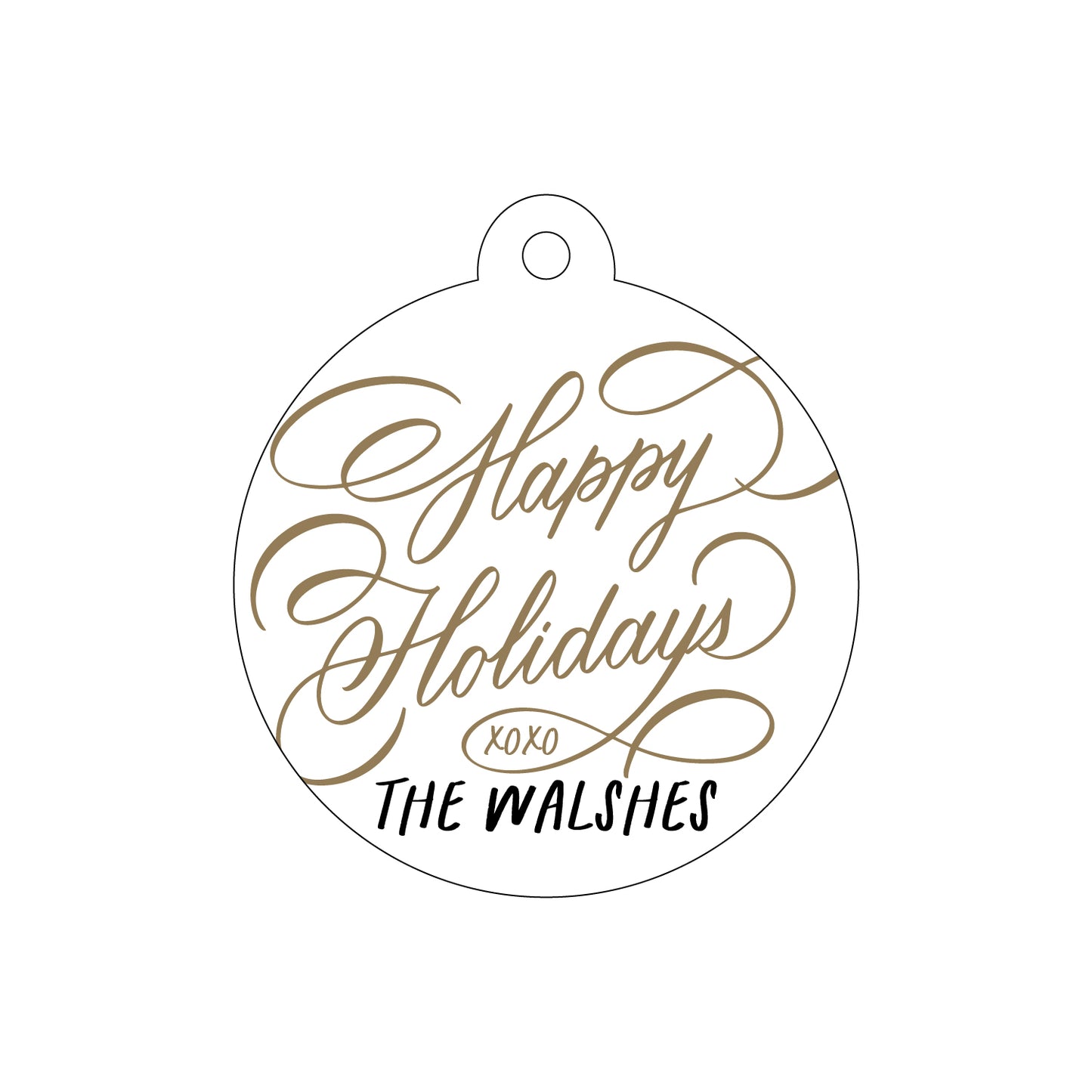 Personalized Gift Tag - T463