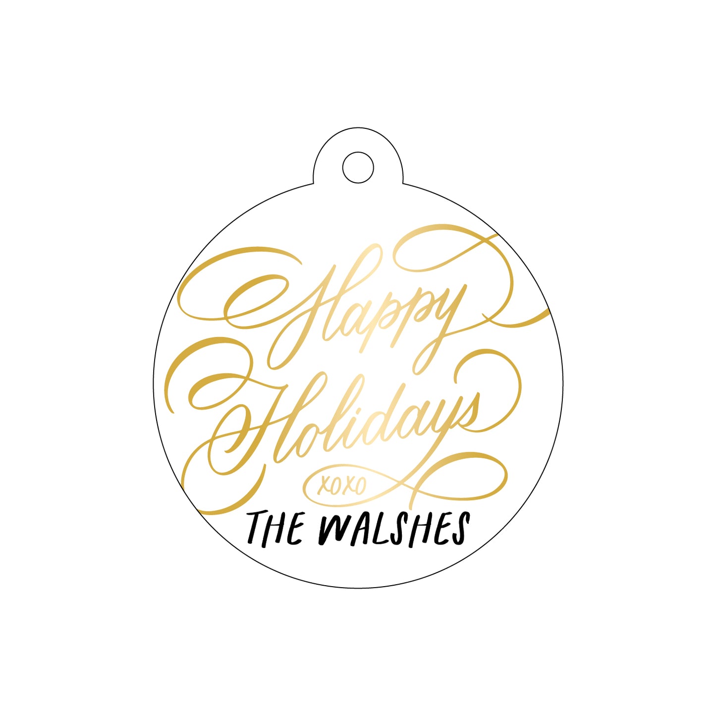 Personalized Gift Tag - T463