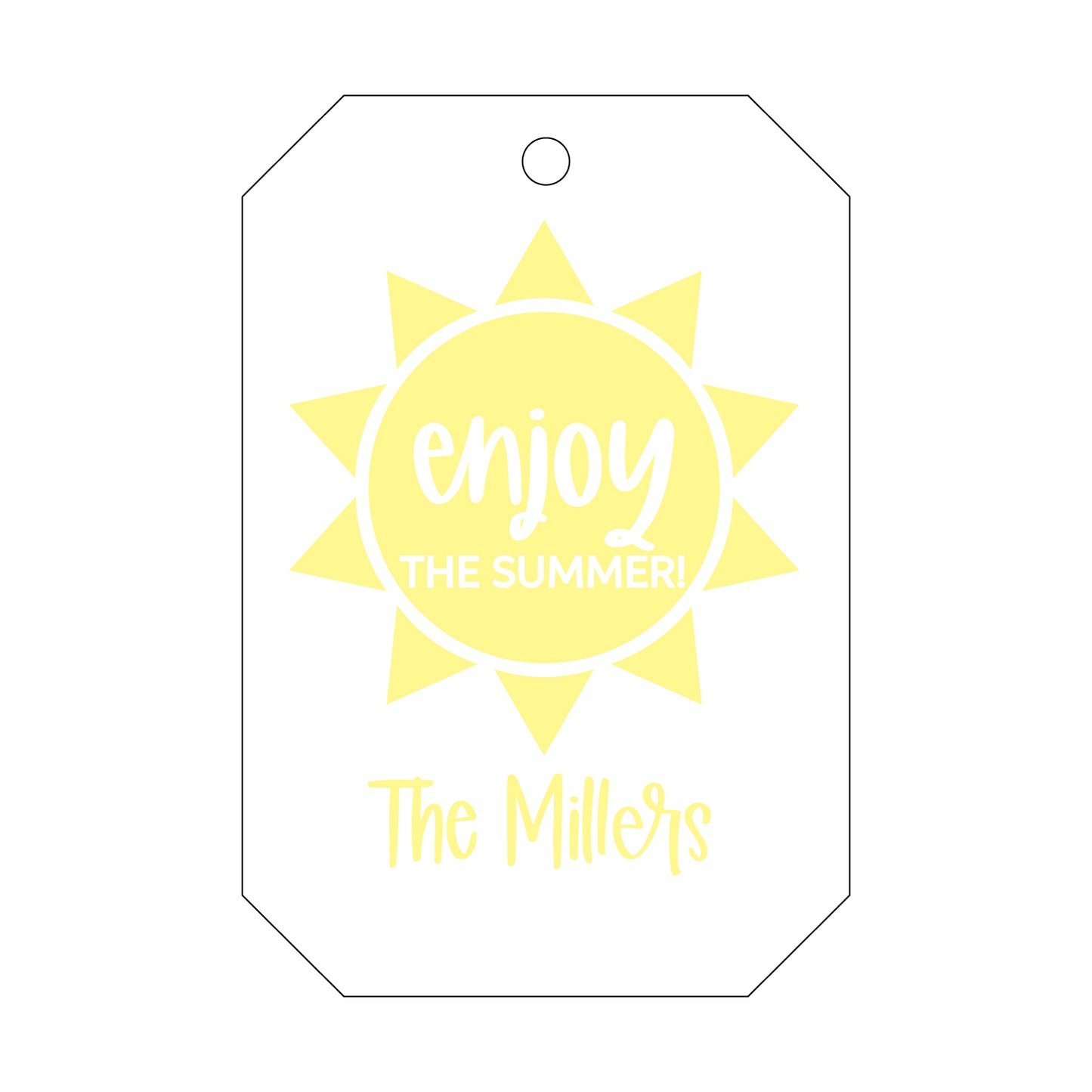Personalized Gift Tag - T465