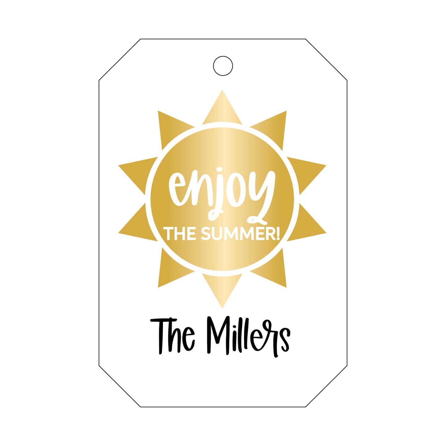 Personalized Gift Tag - T465