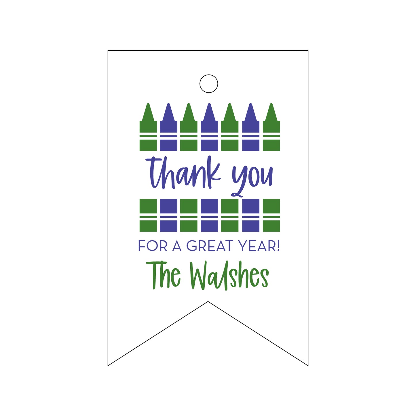 Personalized Gift Tag - T466
