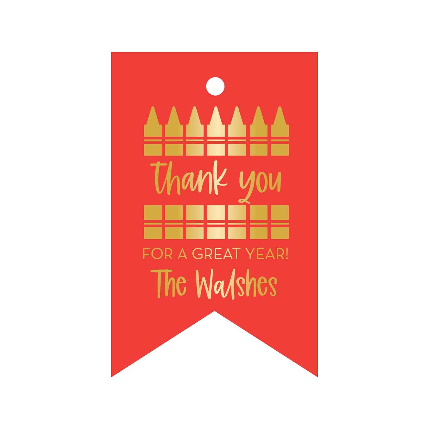 Personalized Gift Tag - T466