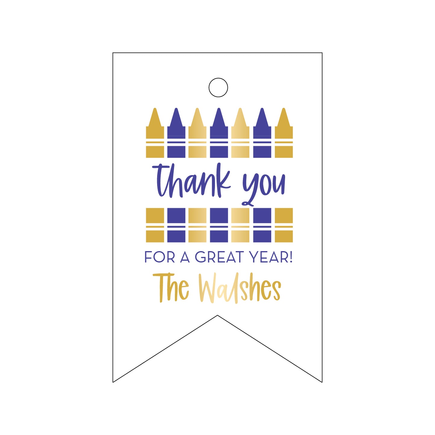 Personalized Gift Tag - T466