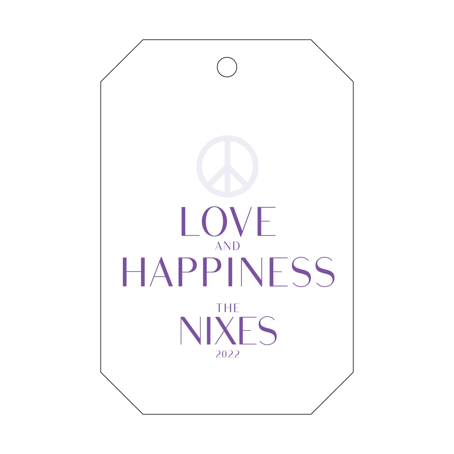 Personalized Gift Tag - T469