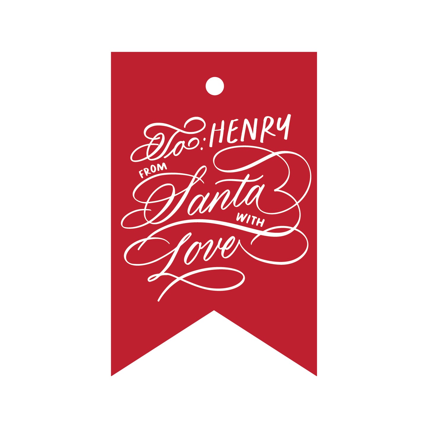 Personalized Gift Tag - T471