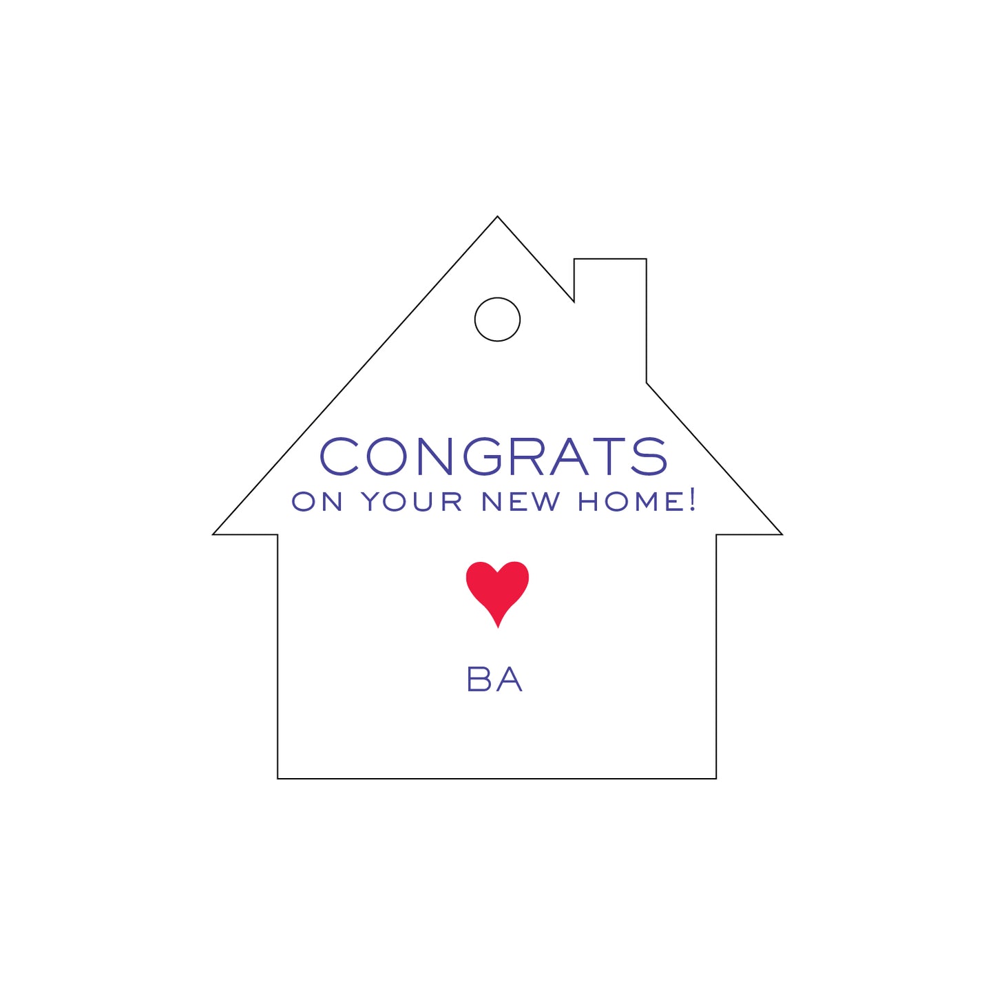 Personalized Gift Tag - T475