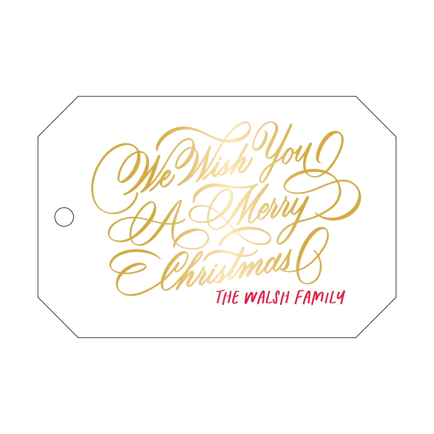 Personalized Gift Tag - 478