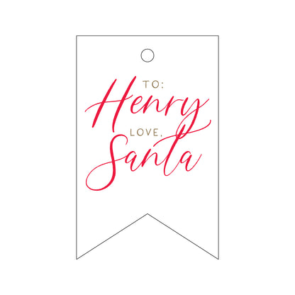 Personalized Gift Tag - T480