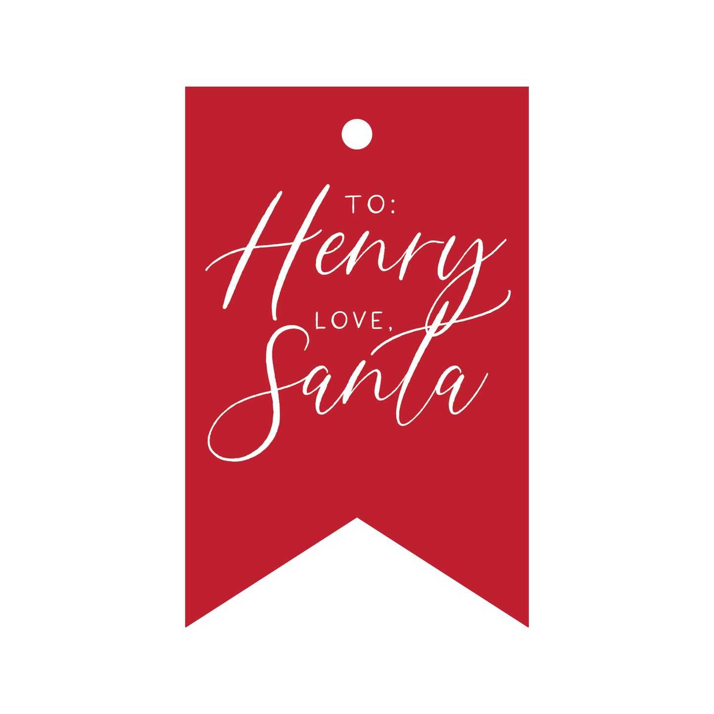 Personalized Gift Tag - T480