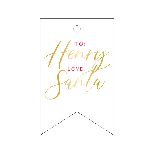 Personalized Gift Tag - T480