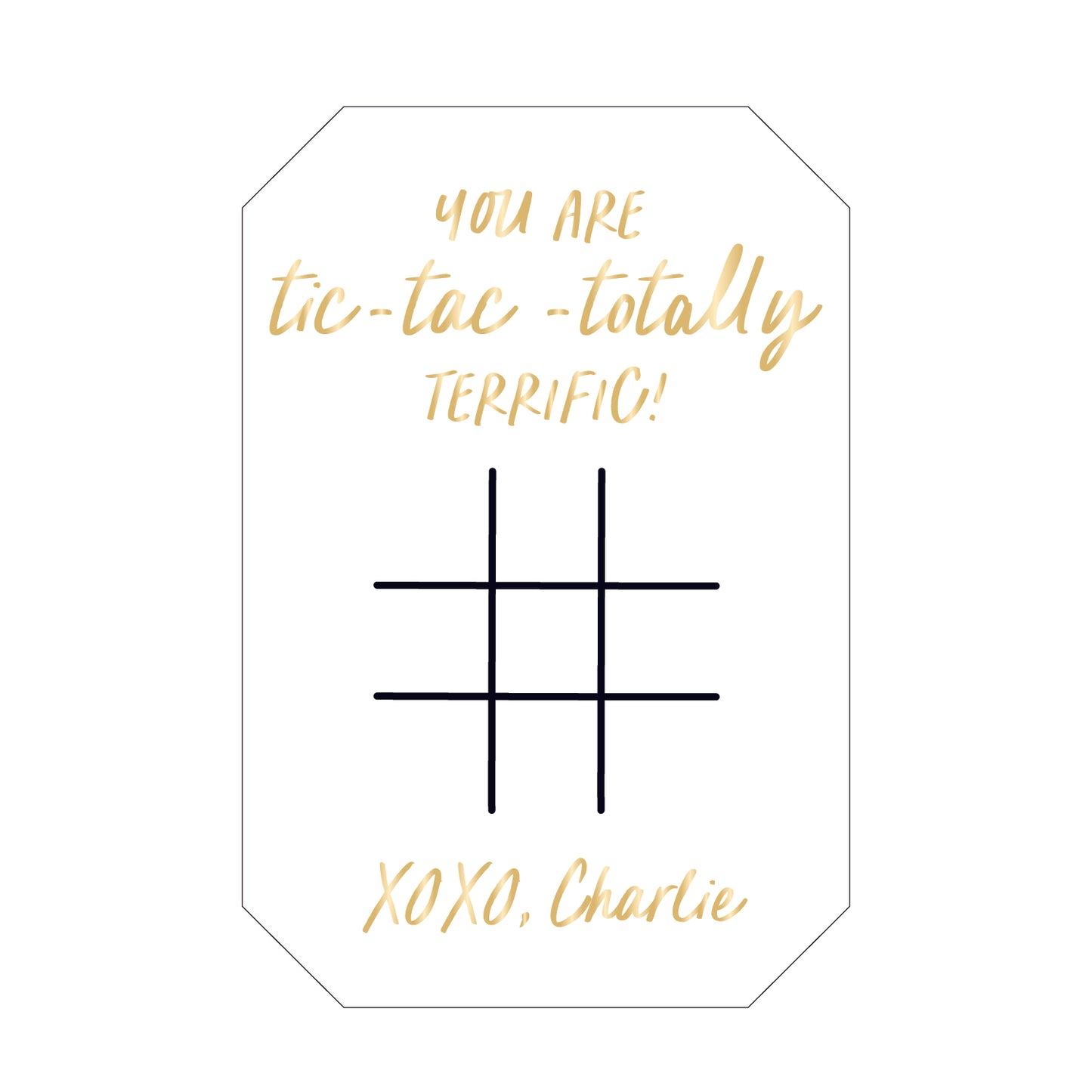 Personalized Gift Tag - T483