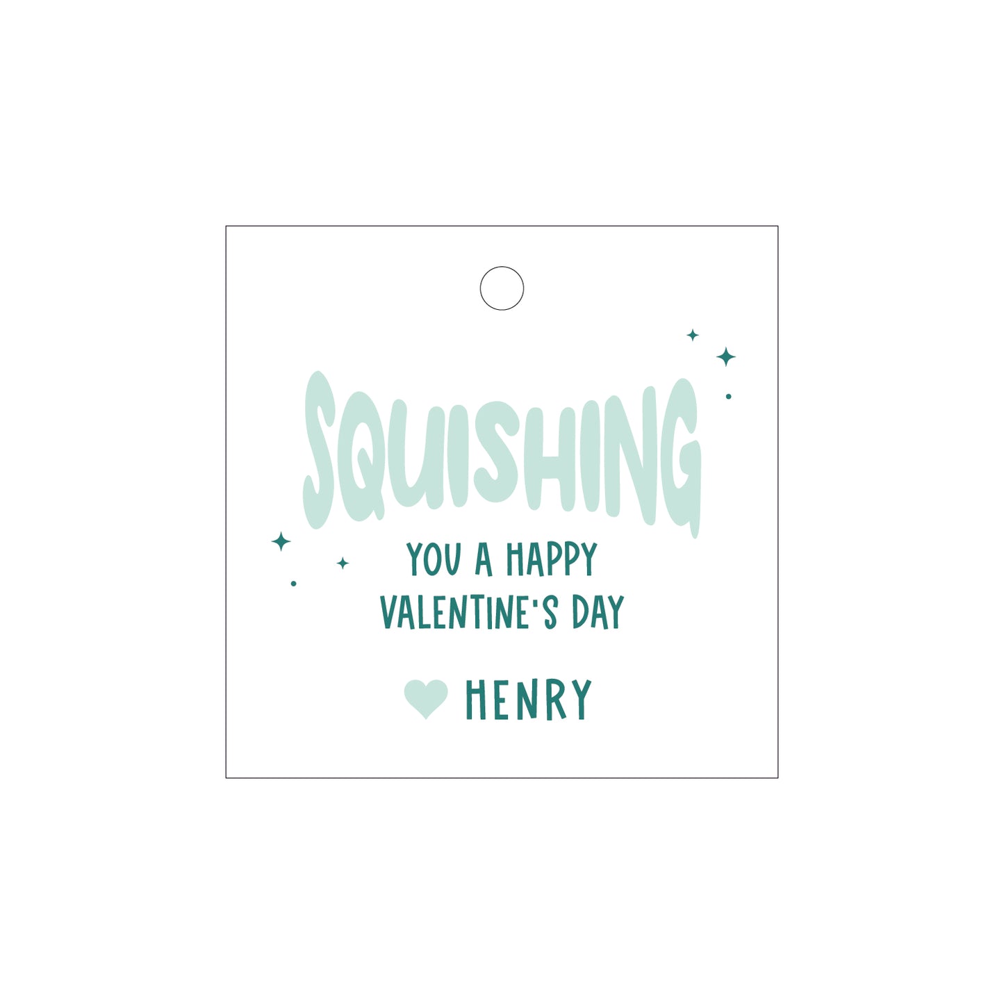 Personalized Gift Tag - 484