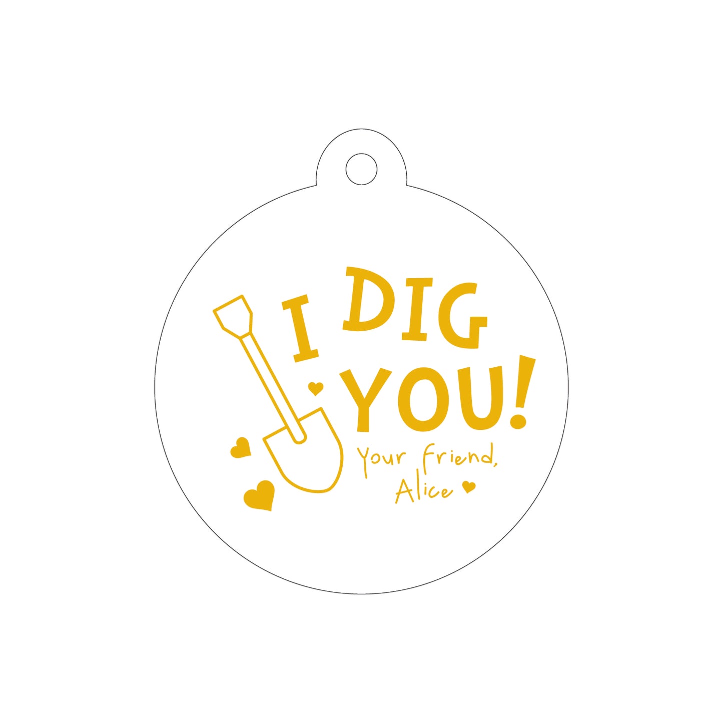 Personalized Gift Tag - T485