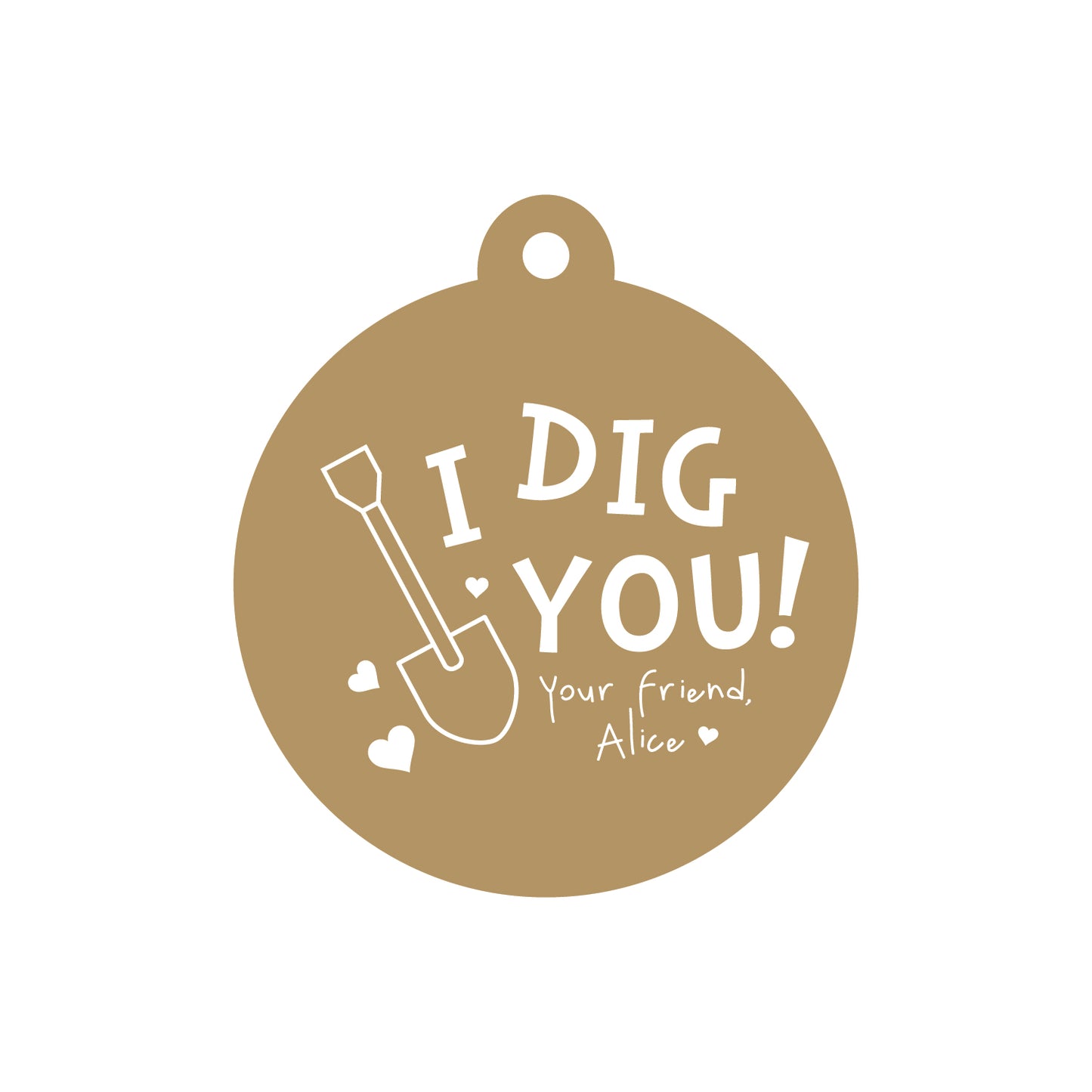 Personalized Gift Tag - T485