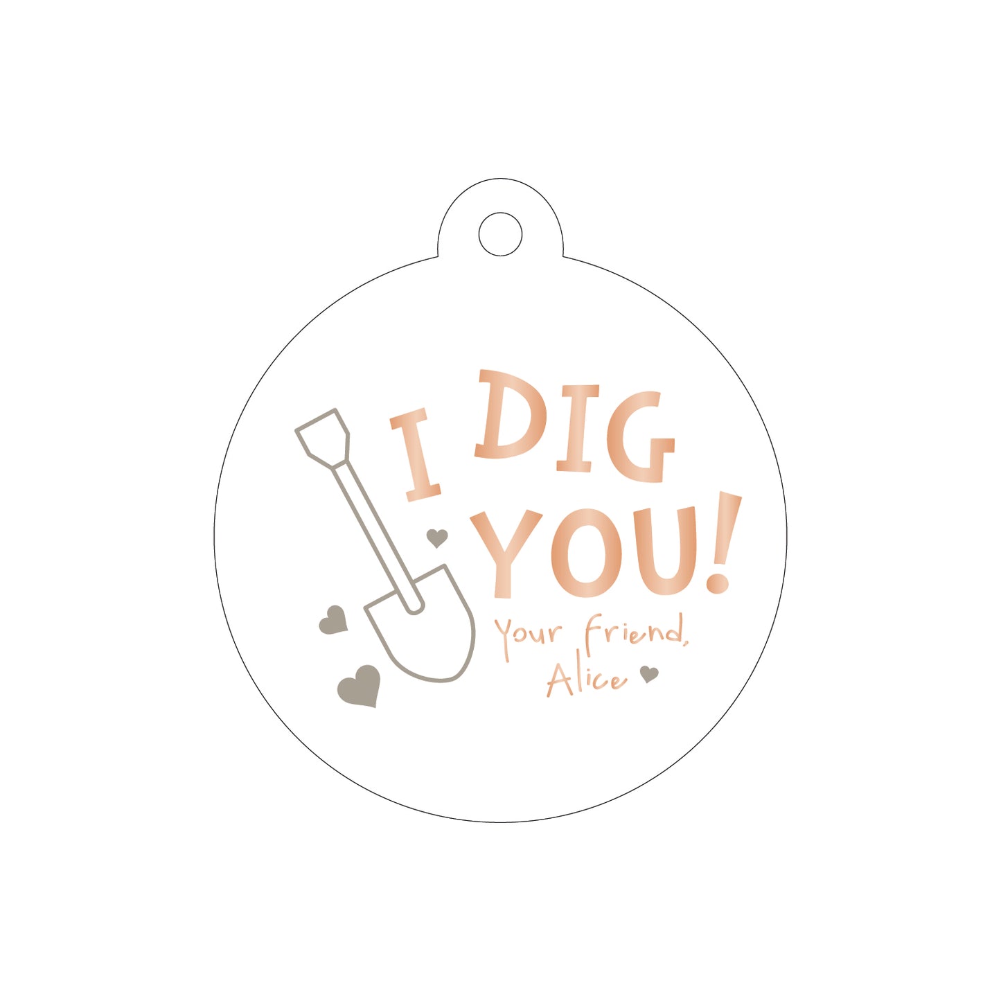 Personalized Gift Tag - T485