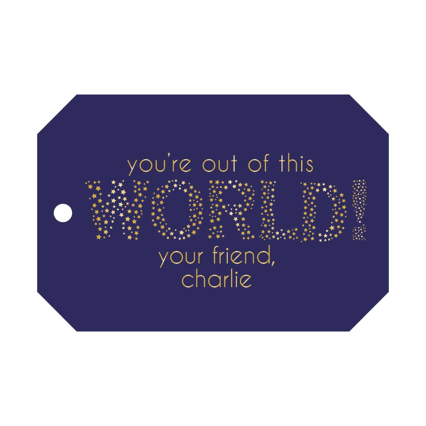 Personalized Gift Tag - T486