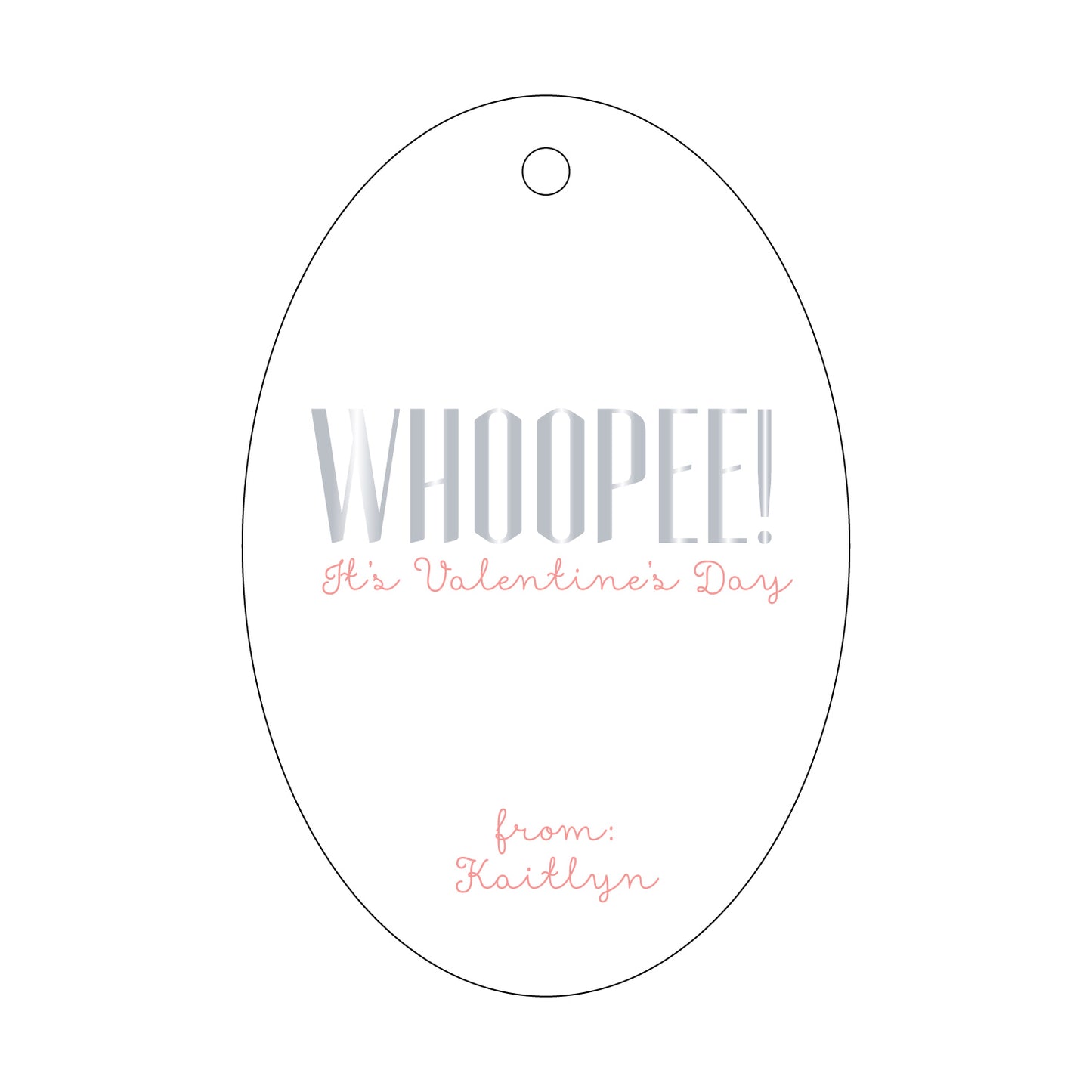Personalized Gift Tag - T487