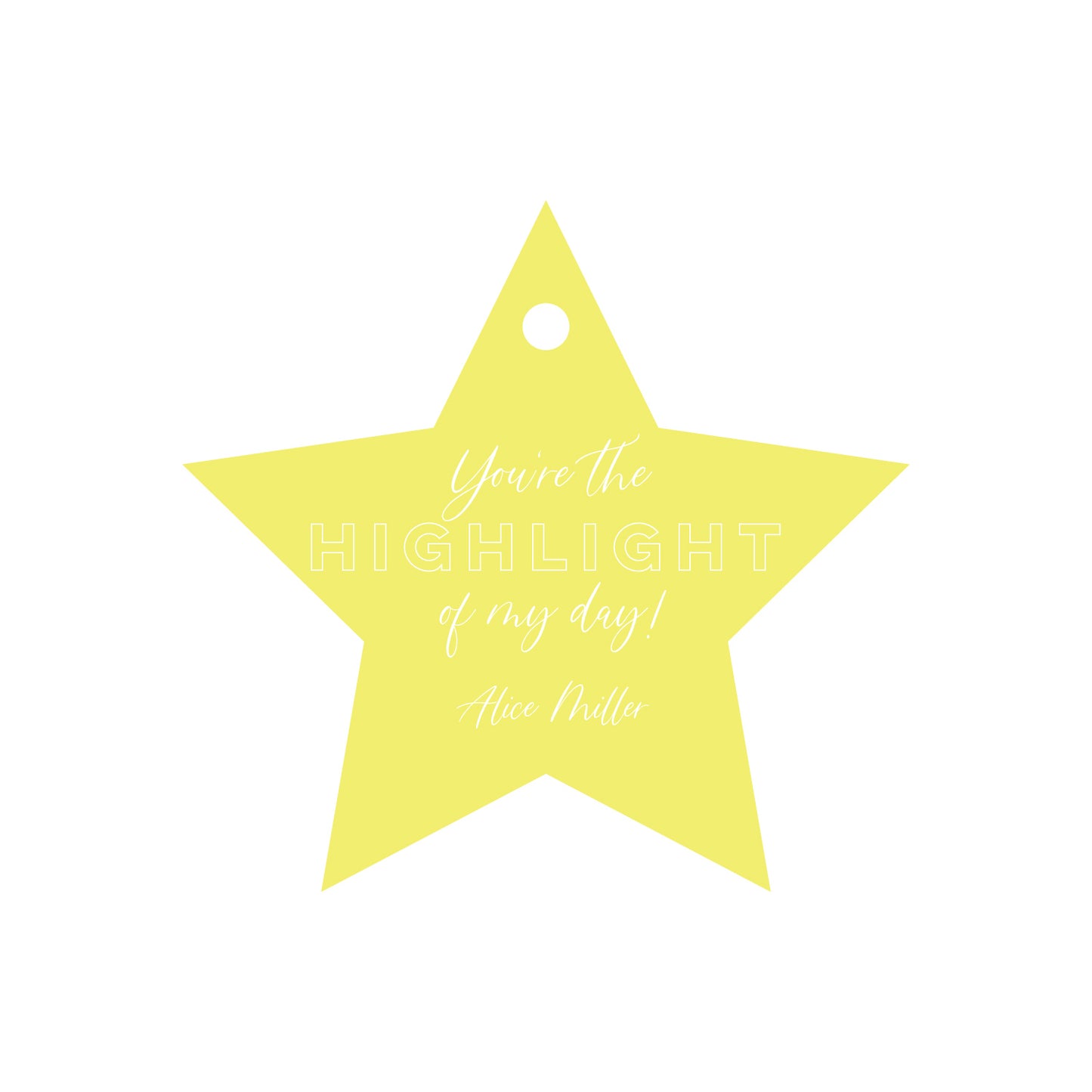 Personalized Gift Tag - T488