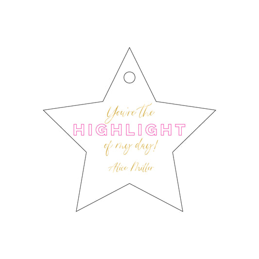 Personalized Gift Tag - T488