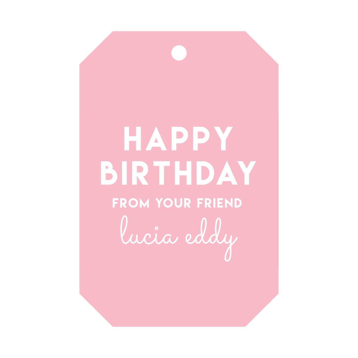 Personalized Gift Tag - T491