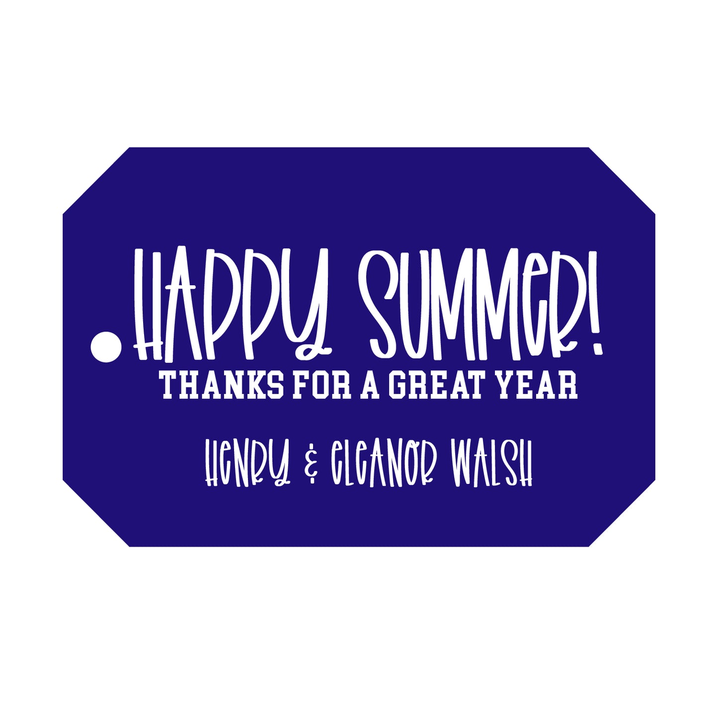 Personalized Gift Tag - T494