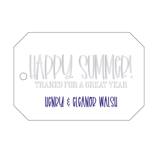 Personalized Gift Tag - T494