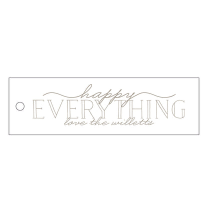 Personalized Gift Tag - 496