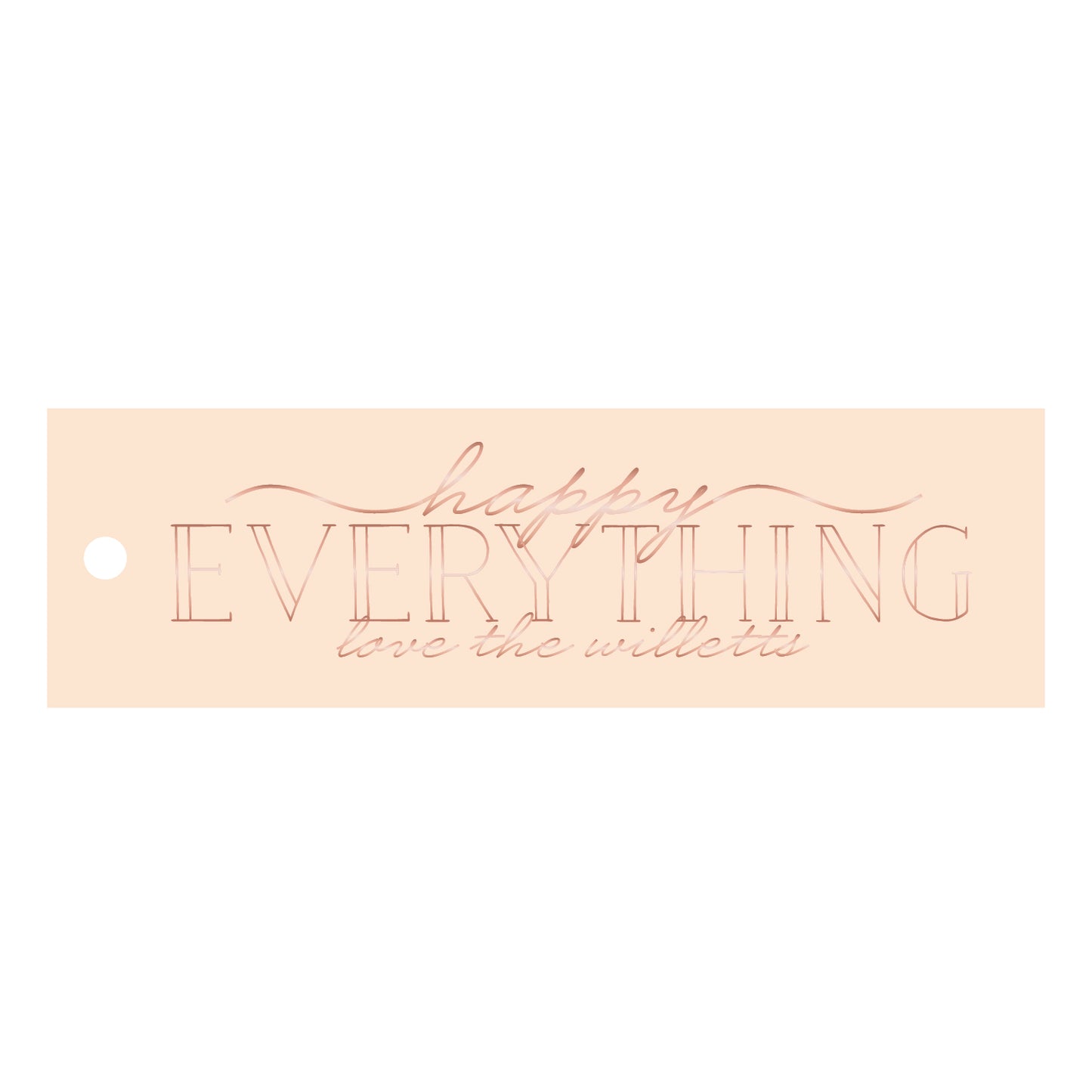 Personalized Gift Tag - 496