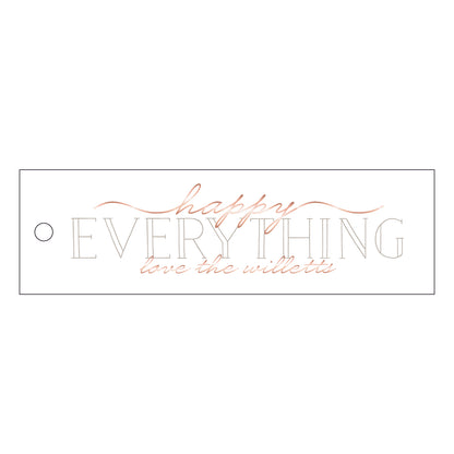 Personalized Gift Tag - 496