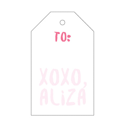Personalized Gift Tag - T4