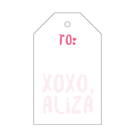 Personalized Gift Tag - T4