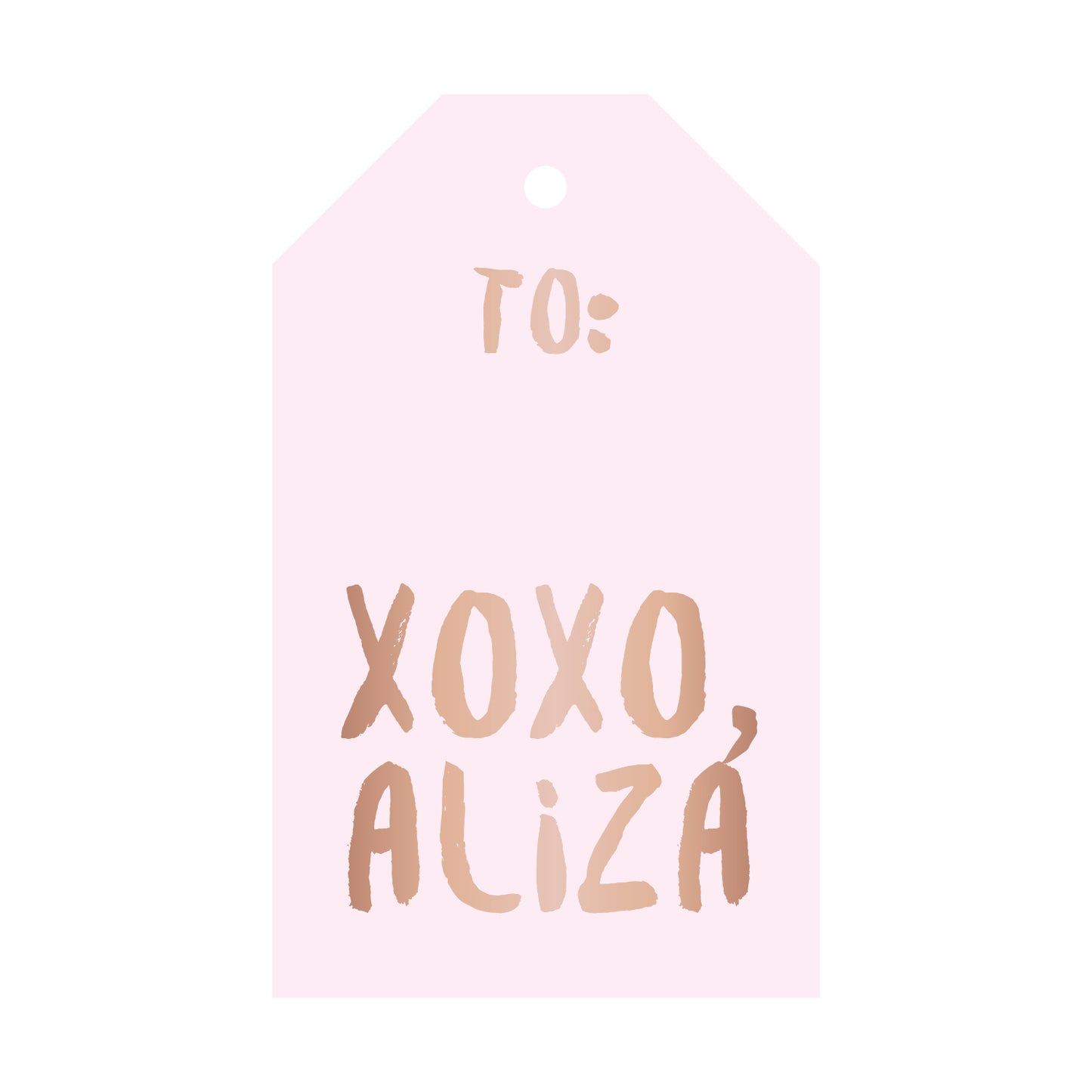 Personalized Gift Tag - T4